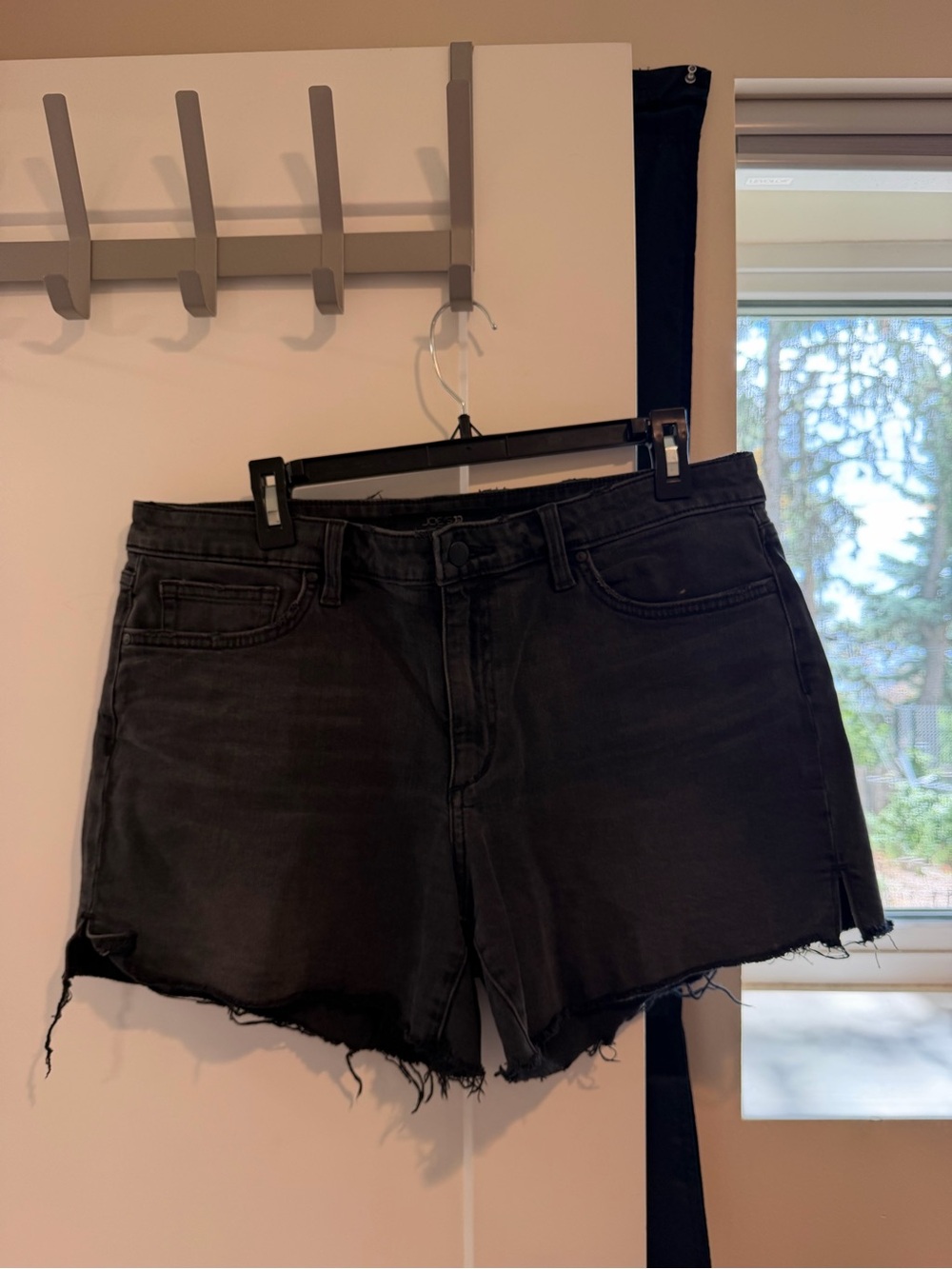 Joe's Black Jean shorts